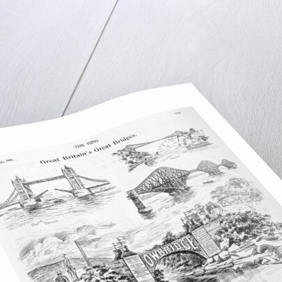 'Great Britain's Great Bridges', advert for Owbridge Lung Tonic by Anonymous