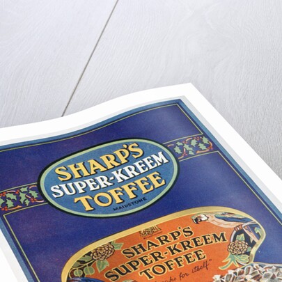 Advert for Sharp's Super-Kreem Toffee by Anonymous