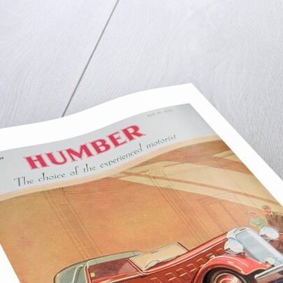 Advert for Humber motor cars by Anonymous