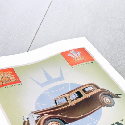 Advert for the Crossley Regis car by Anonymous