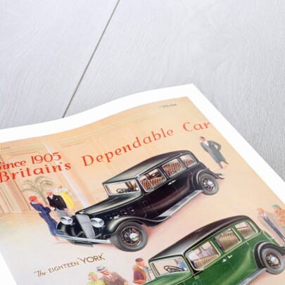 Austin car advert by Anonymous