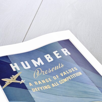 Advert for Humber motor cars by Anonymous