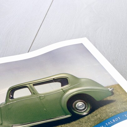 Sunbeam Talbot 'Ten' motor car by Anonymous