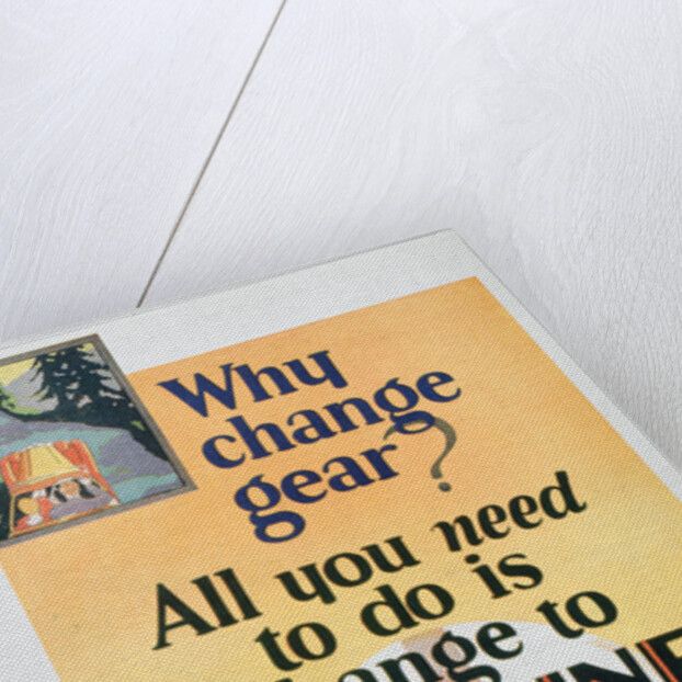 Red Line petrol advert by Anonymous