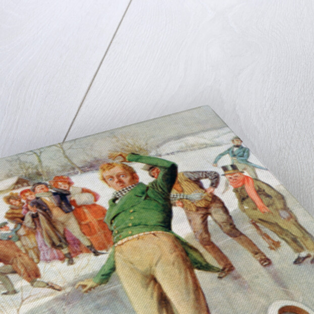 Mr Winkle on the Ice by Frank Reynolds