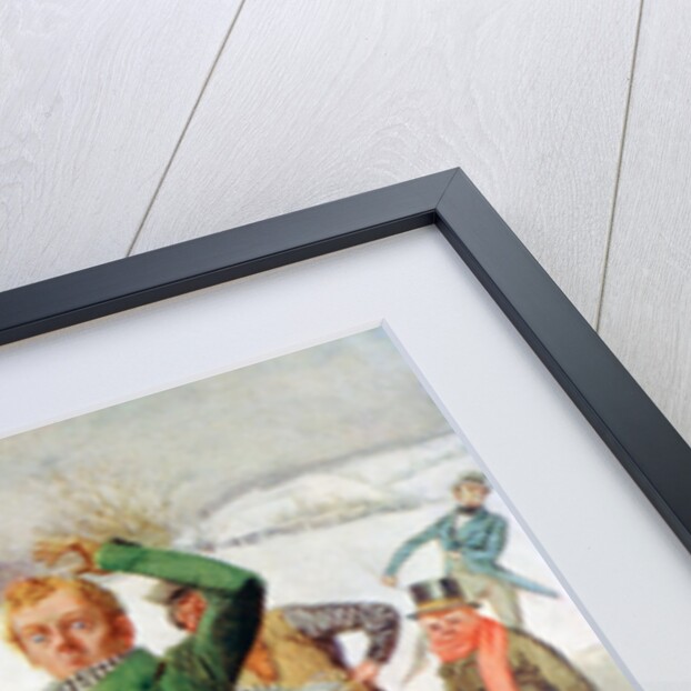 Mr Winkle on the Ice by Frank Reynolds