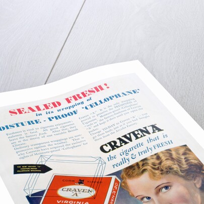 Advert for Craven 'A' cigarettes by Anonymous