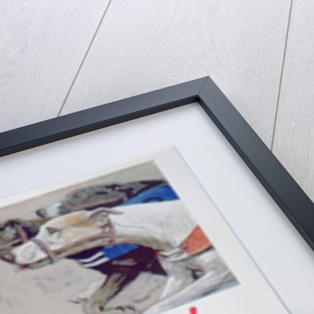 Christmas advert for the White City greyhound track, London by Anonymous