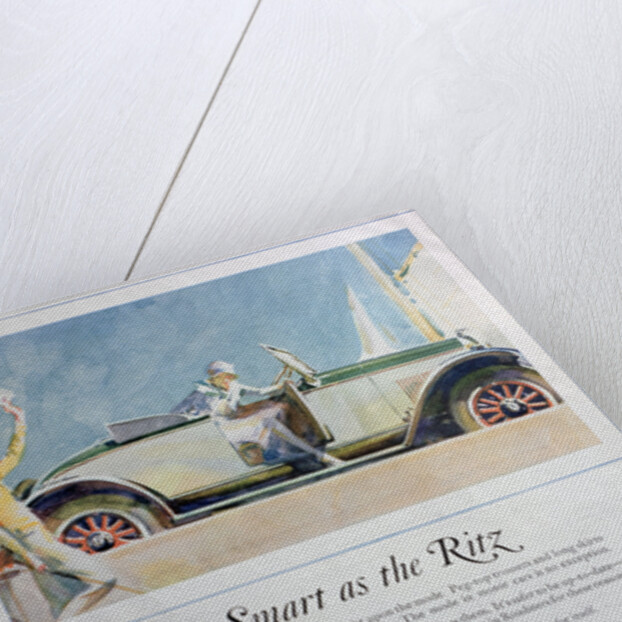Advert for the Overland Whippet Collegiate Roadster car by Anonymous
