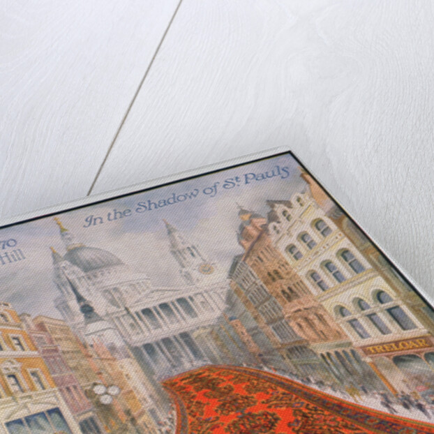 Advert for Treloar carpets by Anonymous