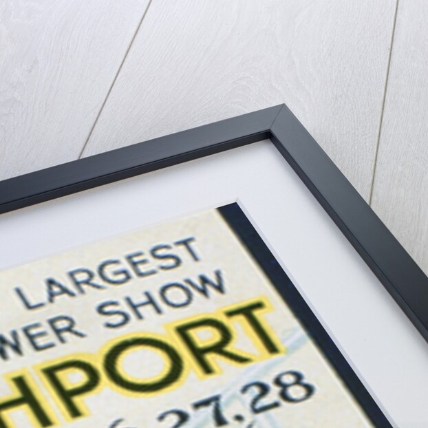 Advert for the Southport Flower Show, Lancashire by Anonymous