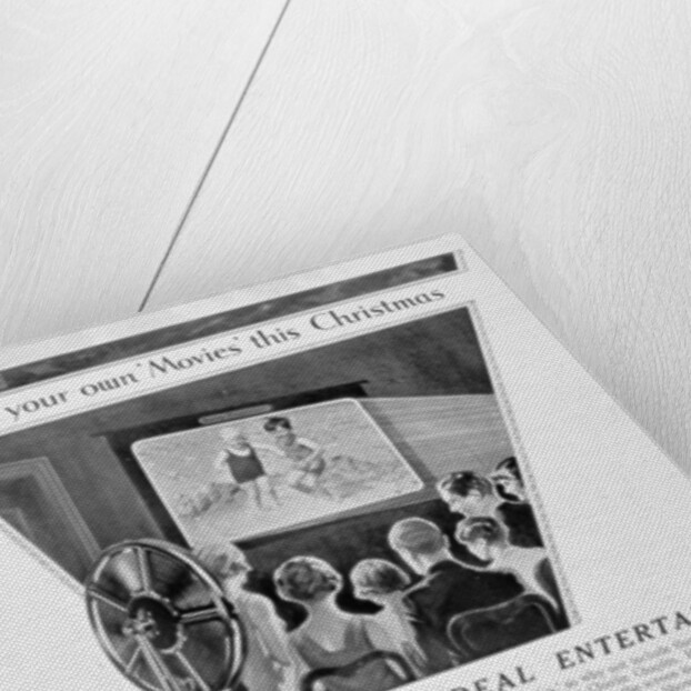 Advert for the Pathescope Home Cinema by Anonymous