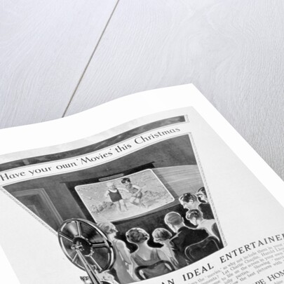 Advert for the Pathescope Home Cinema by Anonymous