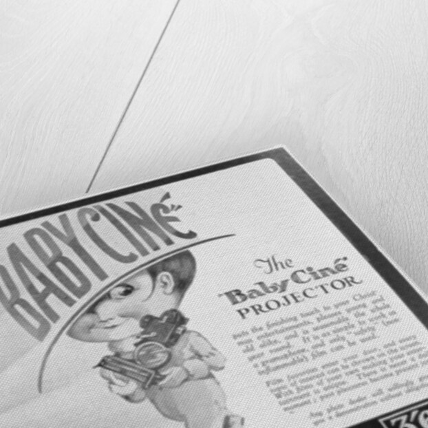 Advert for the Pathe 'Babycine' film projector by Anonymous