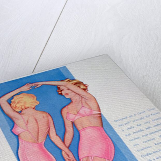 Kestos lingerie advert by Anonymous