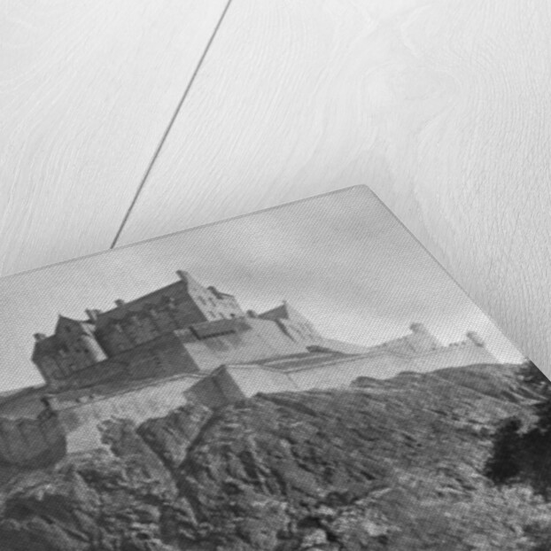 The Castle and Ross Fountain, Edinburgh by Alfred Hind Robinson