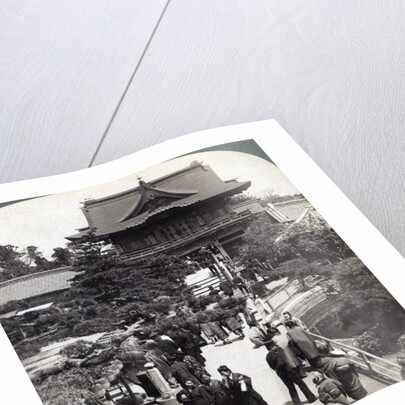 Main gateway to Kameido Temple, Tokyo, Japan by Underwood & Underwood