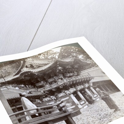 Yomeimon (gate), Buddhist Temple of Yakushi, Nikko, Japan by Underwood & Underwood