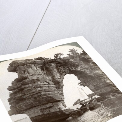 Rock arch in Matsushima Bay, south-east Japan by Underwood & Underwood