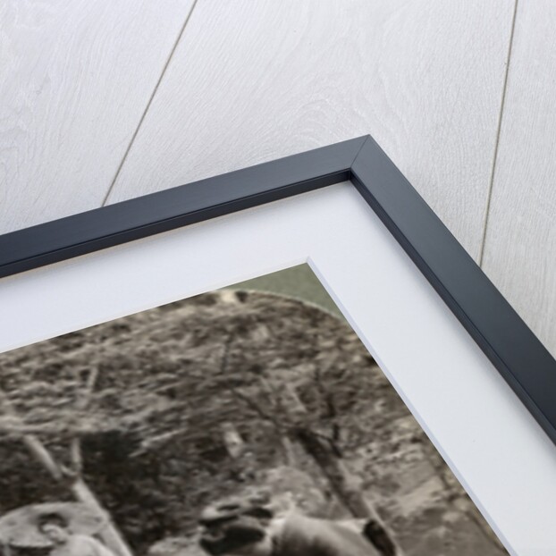 Women in the Kinkaku-ji Temple garden, Kyoto, Japan by Underwood & Underwood