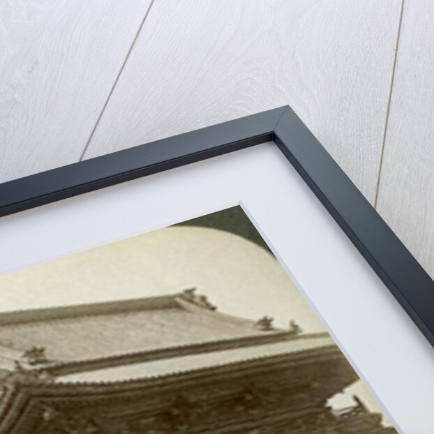 Stately splendour of the Shitenno-ji Temple, Osaka, Japan by Underwood & Underwood