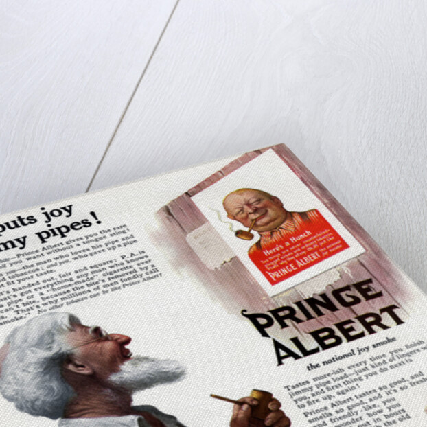 Advert for Prince Albert pipe tobacco by Anonymous