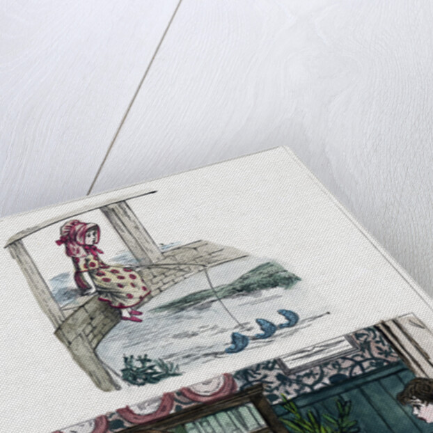 A print from The Little Folk's Nature Painting Book by Kate Greenaway by Anonymous