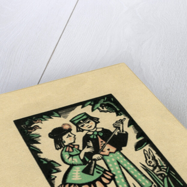 A wood-engraving by Helen Press by Helen Press