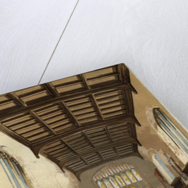 Interior of St John's College Chapel, Cambridge, Cambridgeshire by Anonymous