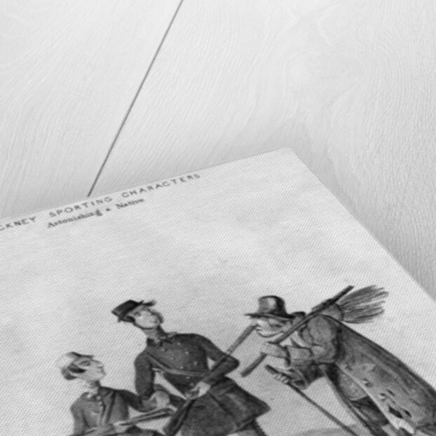 Cockney Sporting Characters. Astonishing a Native by Henry Heath