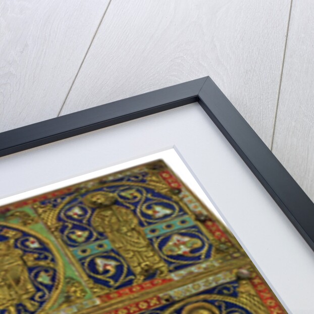 Reliquary, champlevé enamel on copper by Anonymous