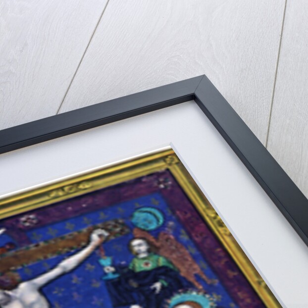 Plaque, enamel paint on copper by Nardon Penicaud