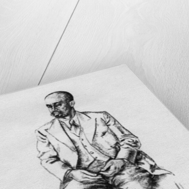 Bedjironde Tecle Hawariate, Ethiopian statesman by Edmond Xavier Kapp