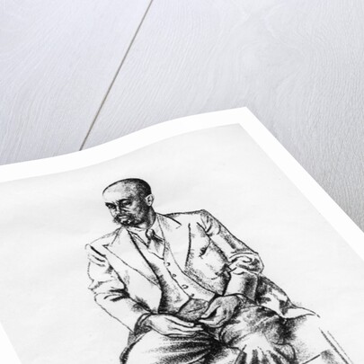 Bedjironde Tecle Hawariate, Ethiopian statesman by Edmond Xavier Kapp
