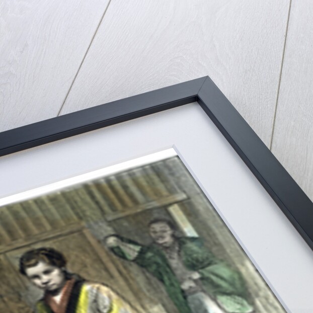 Japanese escort officers by Anonymous