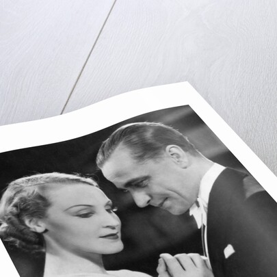 Brigitte Helm and Karl Ludwig Diehl, German film actors by Anonymous