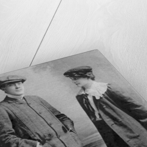 Mabel Hackney and Laurence Irving by J Beagles & Co