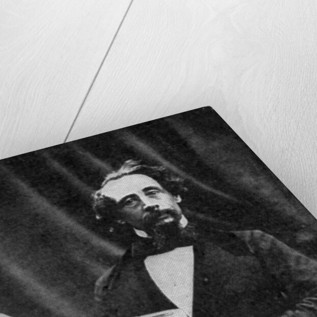 Charles Dickens giving a reading by Herbert Watkins