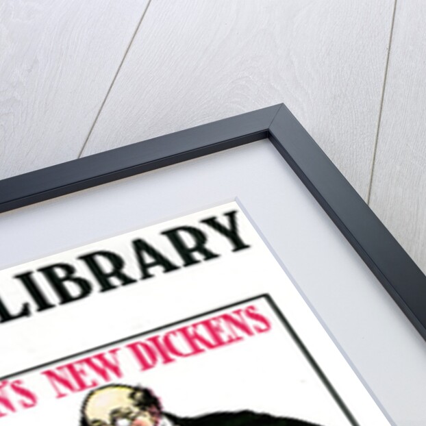 Advertisment for The Pickwick Papers by Charles Dickens, sold by the Nelson Library by Anonymous