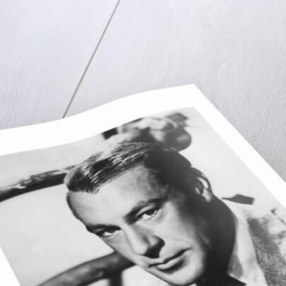 Gary Cooper, American film actor by Anonymous