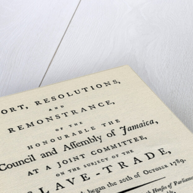 A remonstration of the subject of the slave trade by Anonymous