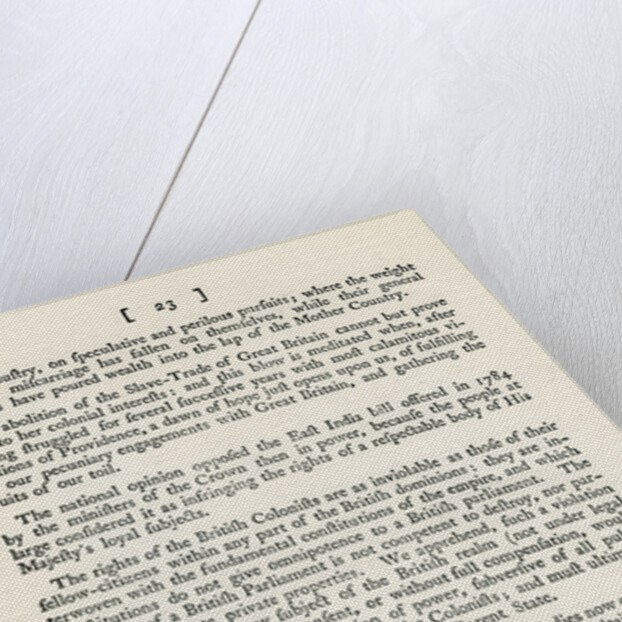 A remonstration of the subject of the slave trade by Anonymous