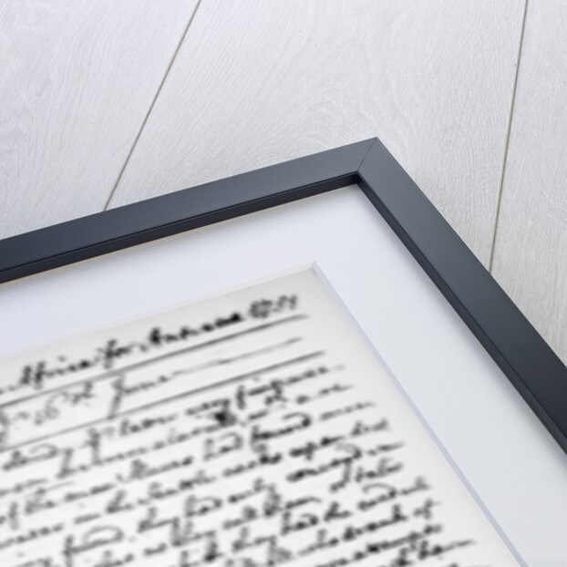 A page from the journal of John Newton by Anonymous