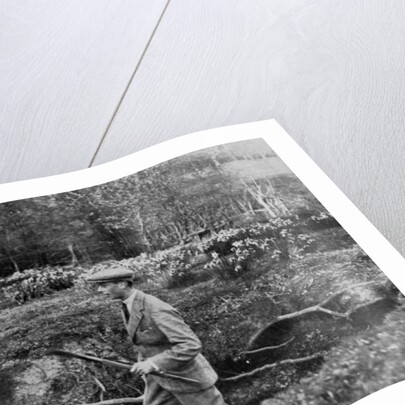 Lady Elizabeth Bowes-Lyon and the Duke of York at her Hertfordshire Home near Welwyn by Anonymous