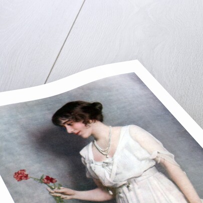 The Red Carnation', Lady Elizabeth Bowes-Lyon by Anonymous