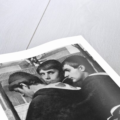 Les Trois Freres by Ottilie Wilhelmine Roederstein