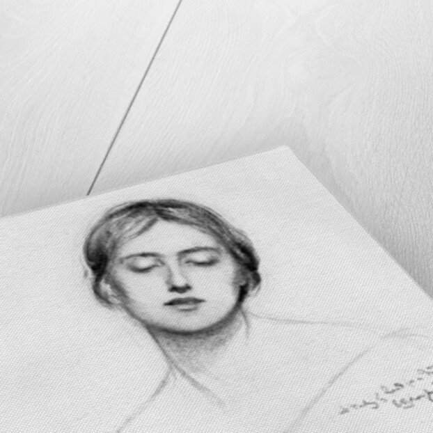 Study of a woman's head by E Borough Johnson