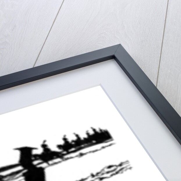 Silhouette for 'Ombres Chinoisses' from 'L'Epopee' by Caran d'Ache