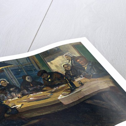 Le Repas D'Adieu by Charles Cottet