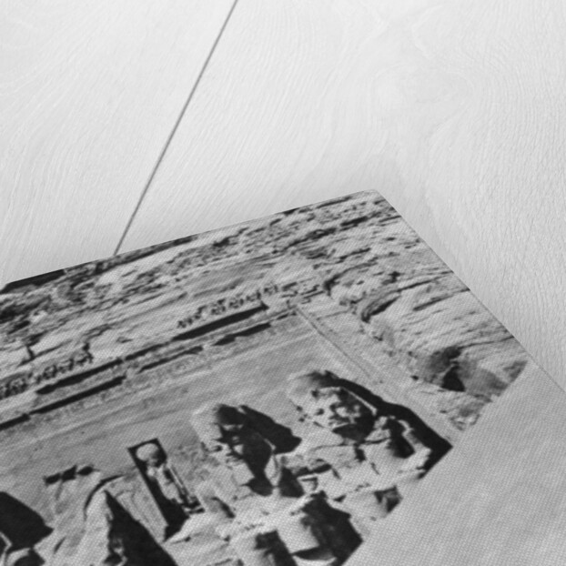 The Temple of Abu Simbel, Egypt by Anonymous